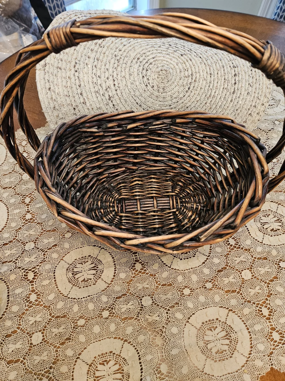 Woven Decorative Basket - Brown